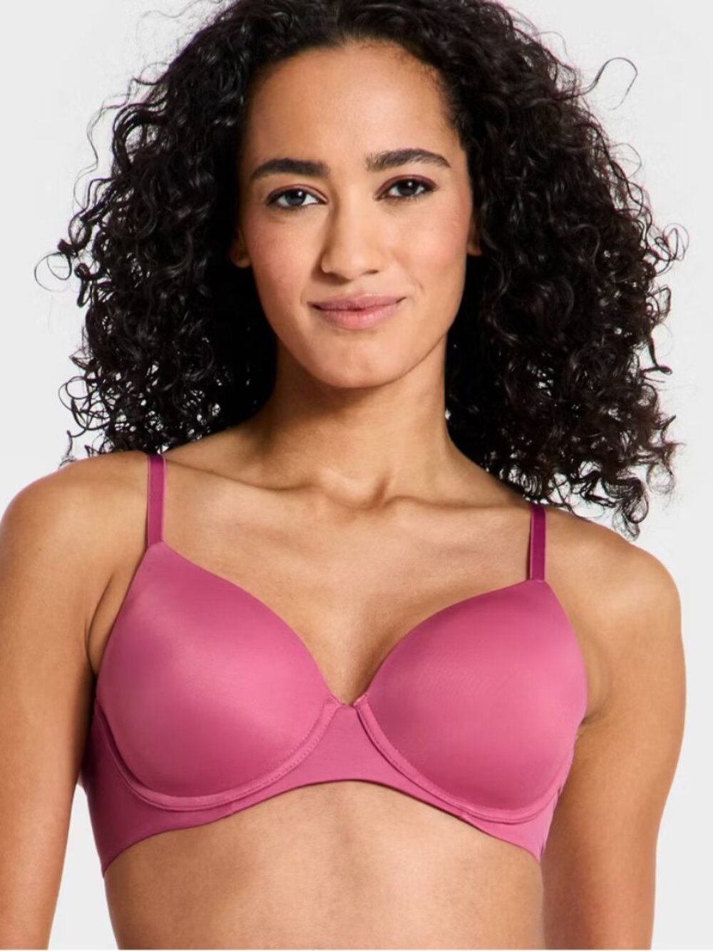 Women's Lightly Lined Full Coverage Bra - Auden Pink 38B